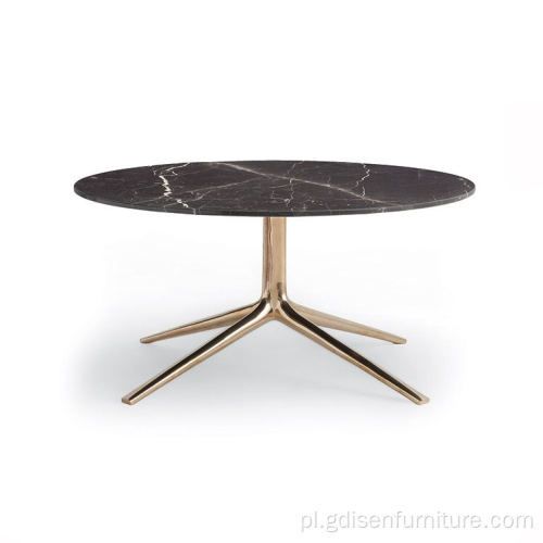 Mondrian Małe stoły z marmurowym topem